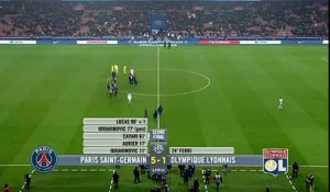 PSG - Lyon : un supporter se faufile sur la pelouse et repart avec le maillot de Zlatan Ibrahimovic
