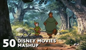 50 Disney Movies Mashup - All I Want For Christmas Is You - WTM