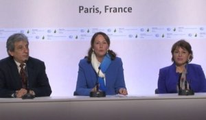 Ségolène Royal : "L'agenda des solutions continu. L'action Paris Lima agenda continu !"