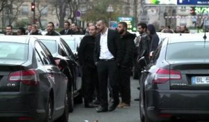 Opération escargot de chauffeurs VTC à Paris