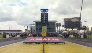 Un impressionnant crash en dragster