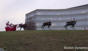 Joyeux Noël avec Boston Dynamics