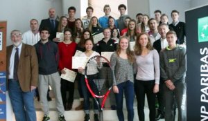 La Fondation et le Pro Team Hope And Spirit et son rendez-vous Tennis du 16 Décembre 2015 à Mons en Belgique