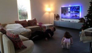 La vidéo qui va vous faire craquer: Un père et sa fille rejouent la chorégraphie de Loïc Nottet et Denitsa Ikonomova dans Danse avec les stars