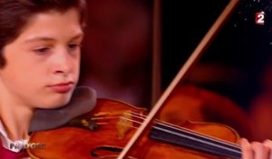 Mathieu joue "Les Quatre Saisons" de Vivaldi au violon - Prodiges 2