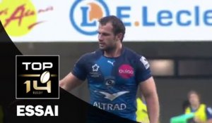 TOP 14 Montpellier - Agen: 45-20 - Essai Bismarck DU PLESSIS (MON) - J11 - Saison 2015/2016