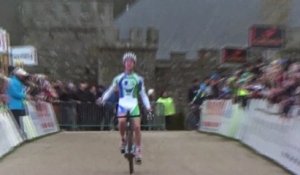 Coupe de France de cyclo-cross 2015 : L'arrivée des Cadets à Flamanville