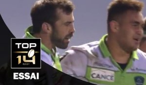 TOP 14 - Toulon - Pau : 21-17 Essai Conrad SMITH (PAU) - J12 - Saison 2015/2016