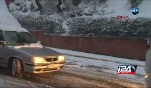 Tempête de neige en Turquie