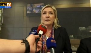 "Bertrand se présente comme le chef de l'UMPS", raille Le Pen