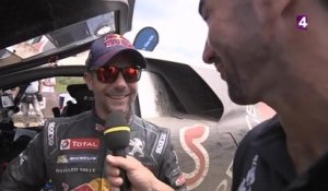 VIDEO. Sébastien Loeb surpris mais heureux après sa victoire !