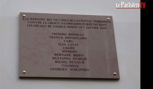 Faute sur la plaque commémorative : « Wolinski doit sourire de là-haut »