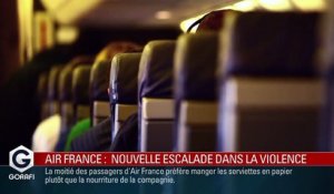 Air France : Nouvelle escalade dans la violence - L'année 2015, par le Gorafi - CANAL+