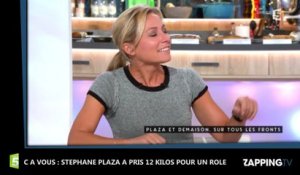 C à Vous : Stéphane Plaza dévoile son impressionnante prise de poids (Vidéo)
