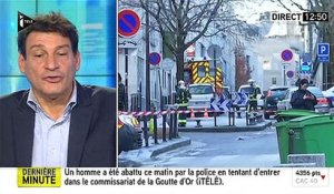 Un homme avec une ceinture d'explosifs abattu devant un commissariat de Paris 18ème - Un deuxième homme serait en fuite