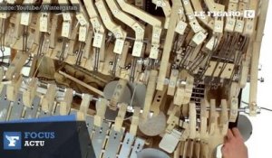 Un Suèdois compose une musique unique à l'aide de 2.000 billes métalliques