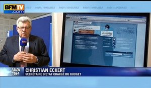 Christian Eckert:  "Le secret bancaire est terminé"
