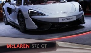 McLaren 570GT en direct du salon de Genève 2016