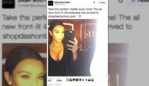 Kim Kardashian dévoile le secret de ses selfies parfaits