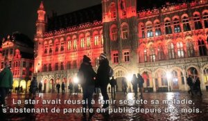 La voix de David Bowie résonne sur la Grand-Place de Bruxelles