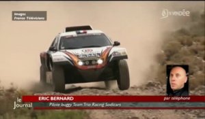 Dakar 2016. 4ème étape : Interview de Éric Bernard (Vendée)