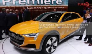 Salon Detroit 2016 : Audi h-tron Quattro Concept en vidéo