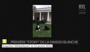 VIDÉO - Première "story" de la Maison blanche sur Snapchat