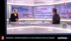 Télématin : Marion Maréchal-Le Pen dézingue Nicolas Sarkozy (vidéo)