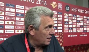 Hand - Euro (H) - France-Macédoine : Claude Onesta «Un match raté»