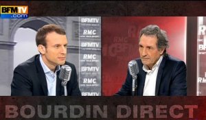 Macron: "Non, je n’ai pas envisagé de démissionner"