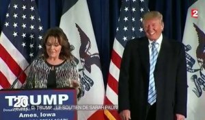 États-Unis : Sarah Palin rejoint le camp de Donald Trump