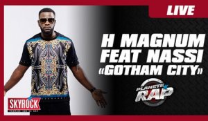 H Magnum Feat Nassi "Gotham City" en live dans Planète Rap