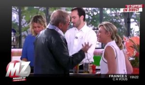 Morandini zap : Yves Rénier voulait offrir une "tondeuse à foufoune" à Anne-Sophie Lapix