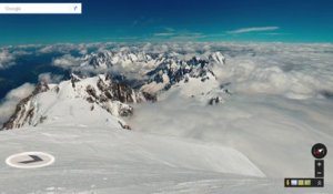 Escalader le Mont Blanc avec Google Street Map - Ft Kilian Jornet, Ueli Steck, Candide Thovex