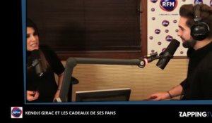 Kendji Girac se confie sur les cadeaux croustillants de ses fans (Vidéo)