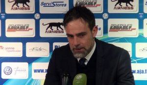 Réaction de Marco Simone après Auxerre - Tours FC