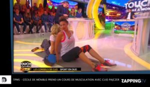 TPMS – Cécile de Ménibus prend un cours de musculation avec Clio Pajczer ! (Vidéo)