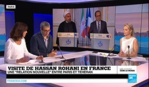 Hassan Rohani en France : une "relation nouvelle" entre Paris et Téhéran