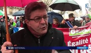 Des milliers d'opposants à l'état d'urgence ont manifesté dans toute la France