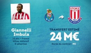 Officiel : Giannelli Imbula quitte Porto pour Stoke City !
