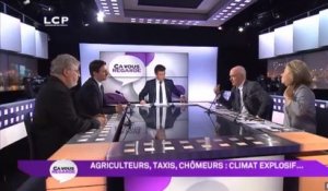 Ça Vous Regarde - Le débat : Agriculteurs, taxis, chômeurs : un climat explosif...