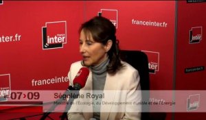 Ségolène Royal : "Il reste beaucoup à faire sur les pesticides, mais j'ai déjà fait beaucoup"