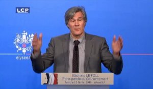 Après s'en être pris à BFMTV, Stéphane Le Foll s'attaque aux journalistes en conférence de presse