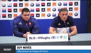 Rugby - Guy Novès annonce la composition du XV de France face à l'Italie
