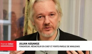 Julian Assange répond aux questions de Patrick Cohen