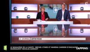 Michel Cymes et Marina Carrère d’Encausse poussent un gros coup de gueule contre Nicolas Sarkozy (vidéo)