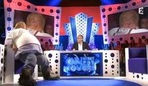 On n'est pas couché : Jonathan Lambert parodie un Gérard Depardieu dessaoulé