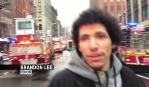 Chute d'une grue à New York: un mort et trois blessés