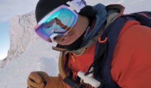 2 minutes de snowboard extrême dans les Alpes