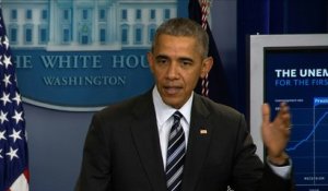 Etats-Unis: Obama salue le passage du taux de chômage sous la barre des 5%